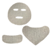 Graphene sheet masks for face, neck and décolletage