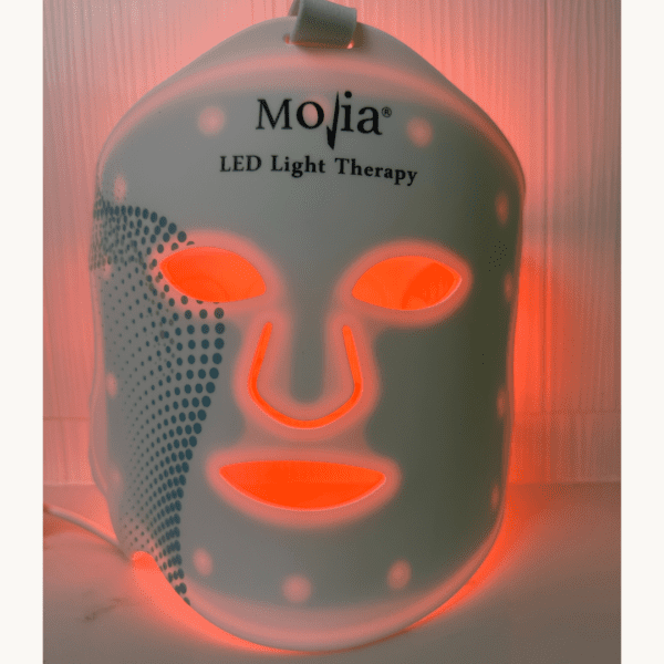 Mojia LED light therapy face mask - orange led